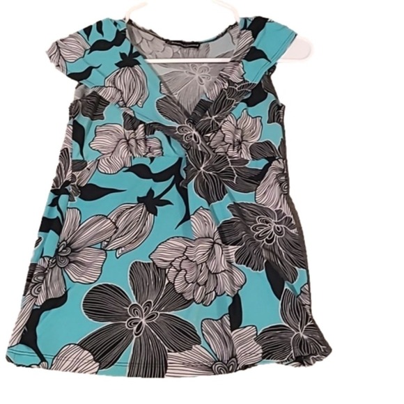 Christine Gerald‎ floral top - Picture 1 of 3